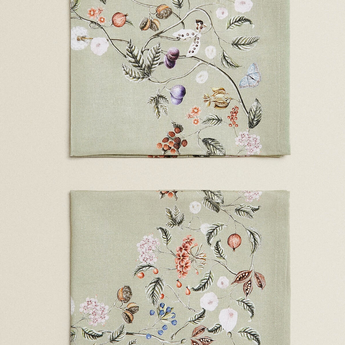 Cotton Floral Napkin