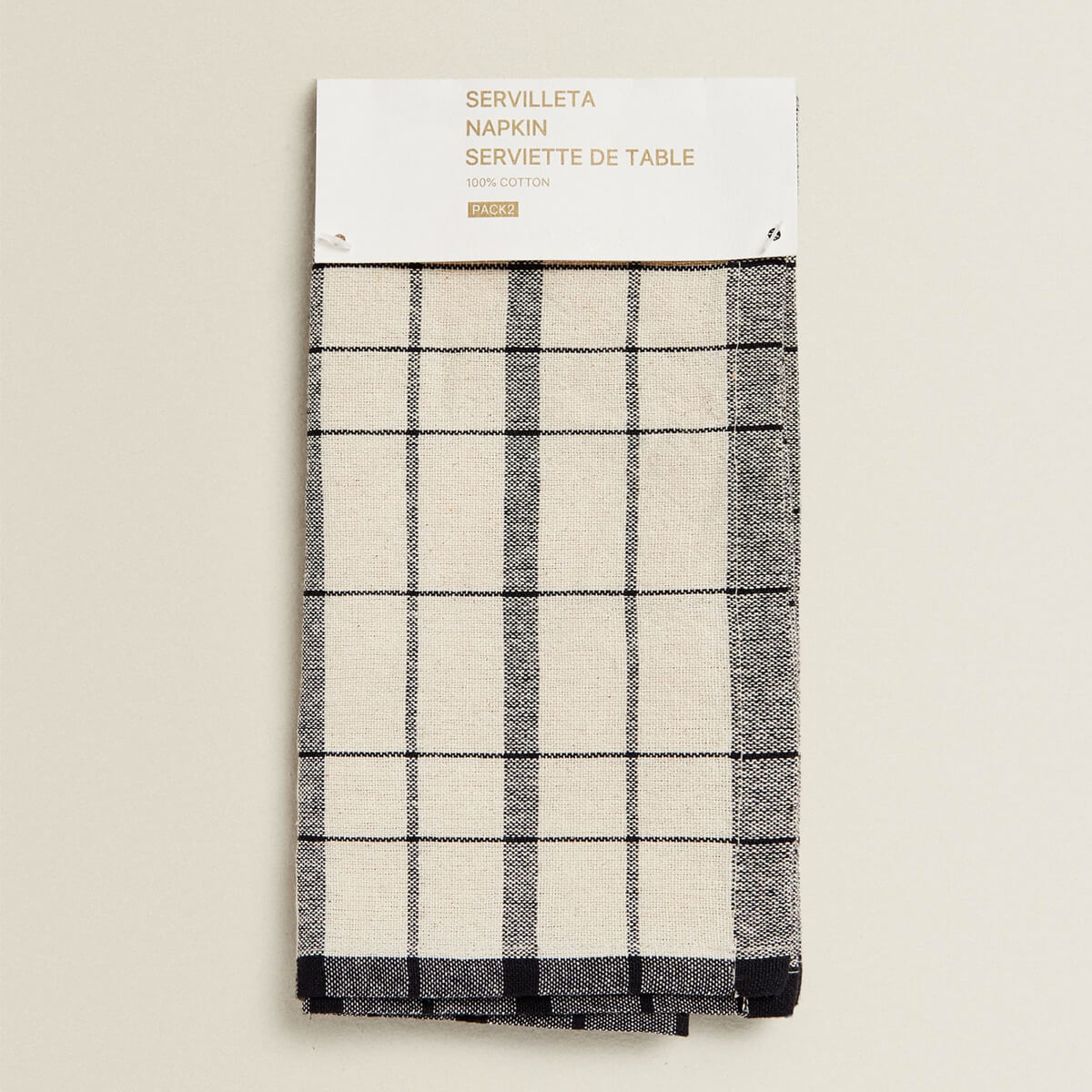 Cotton Checked Napkin