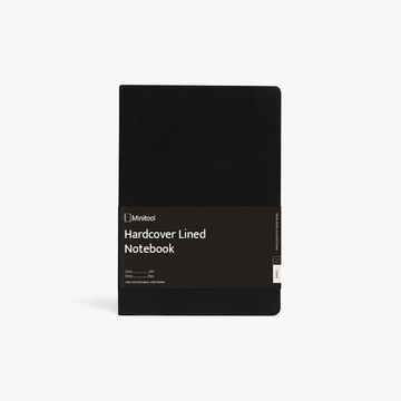 Black Hardcover Notebook