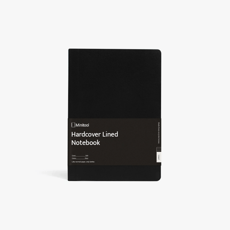 Black Hardcover Notebook