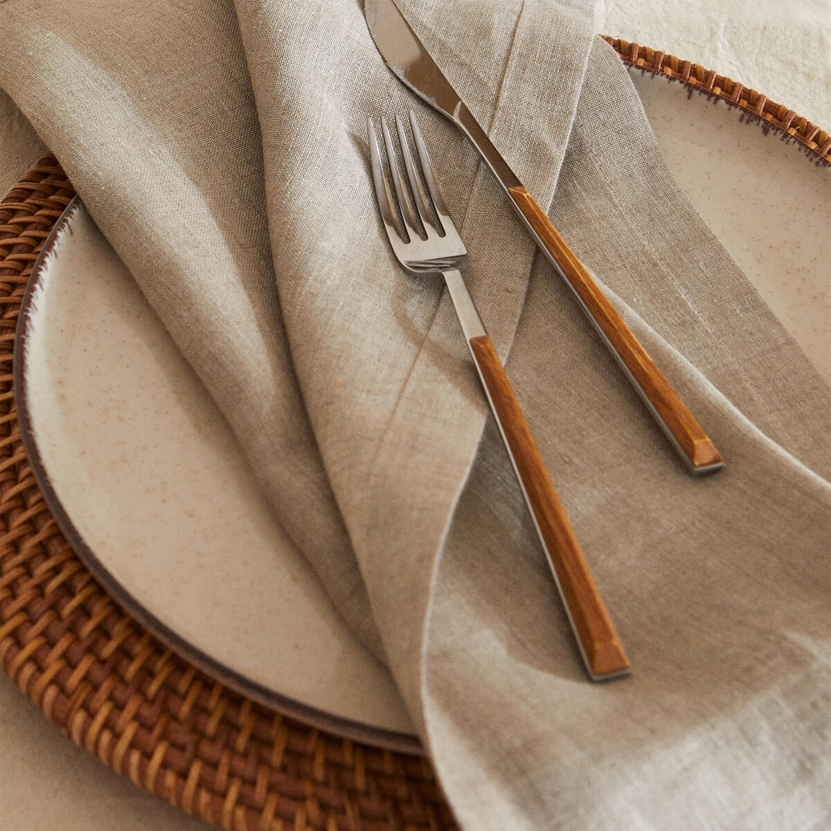 Plain Linen Napkins