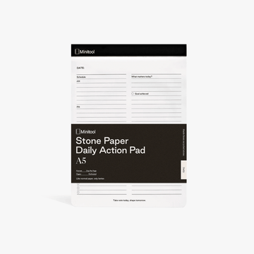 A5 Daily Action Pad