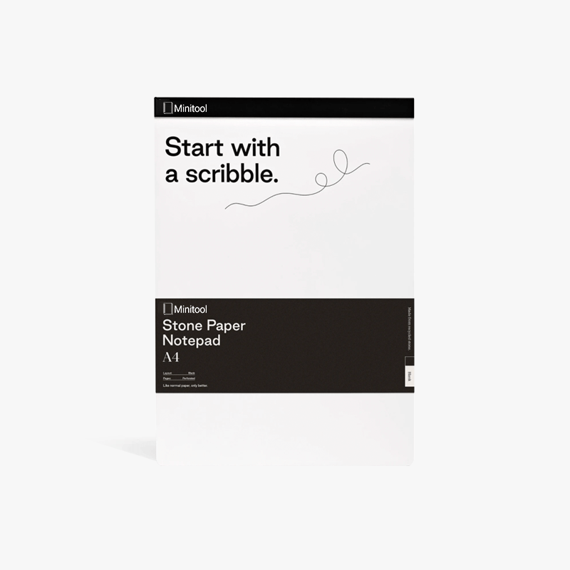 Blank A4 Notepad