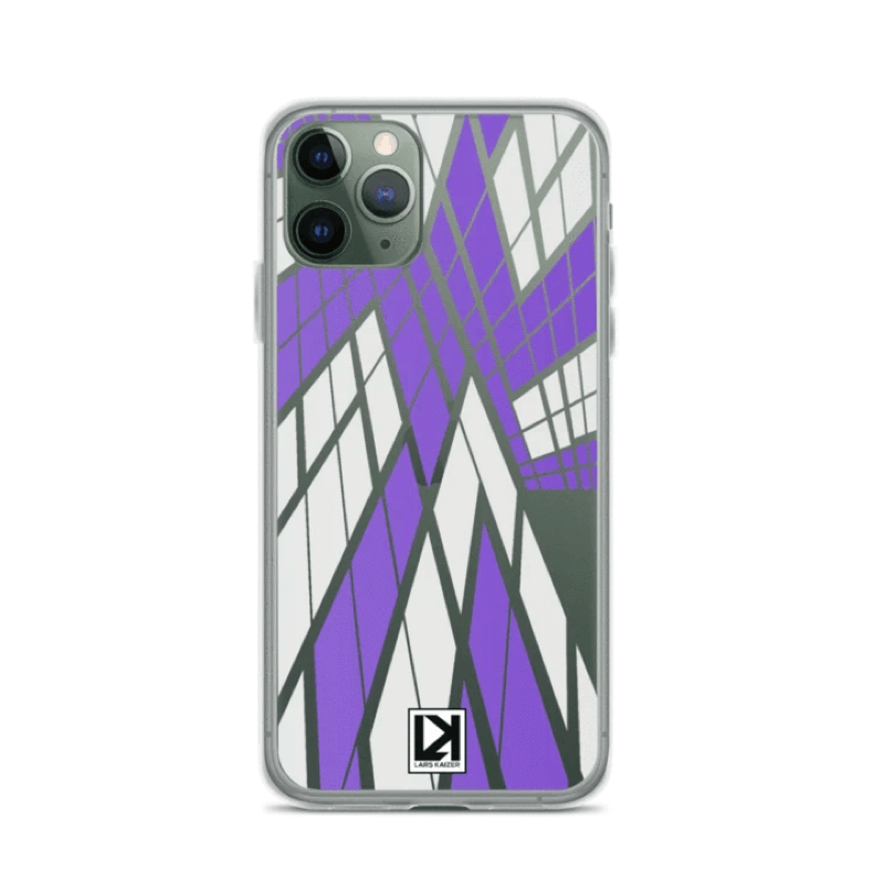 White Purple Pattern