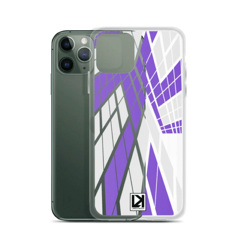 White Purple Pattern