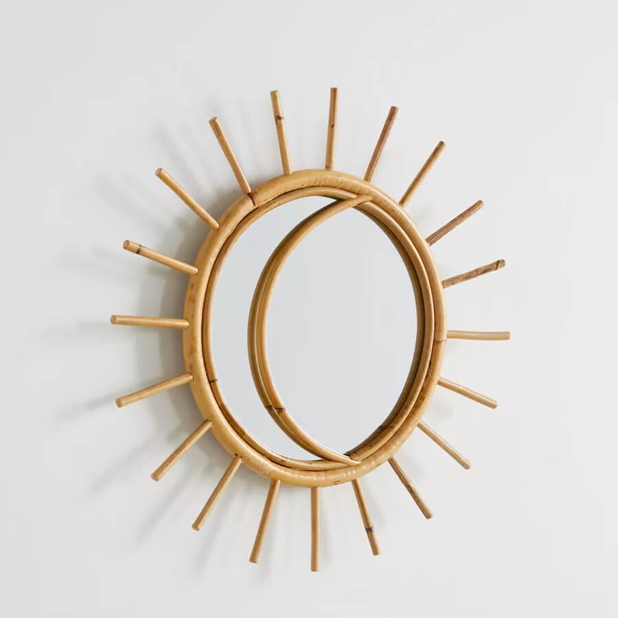 Decorative Sunburst Mirror