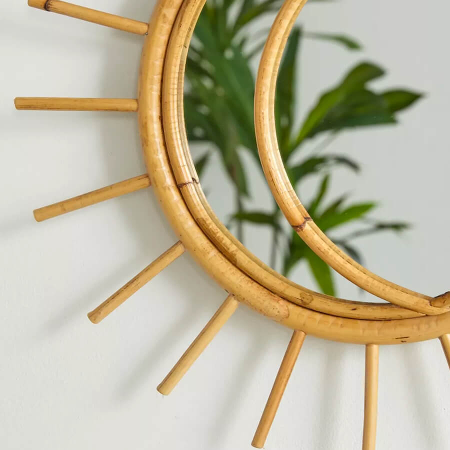 Decorative Sunburst Mirror