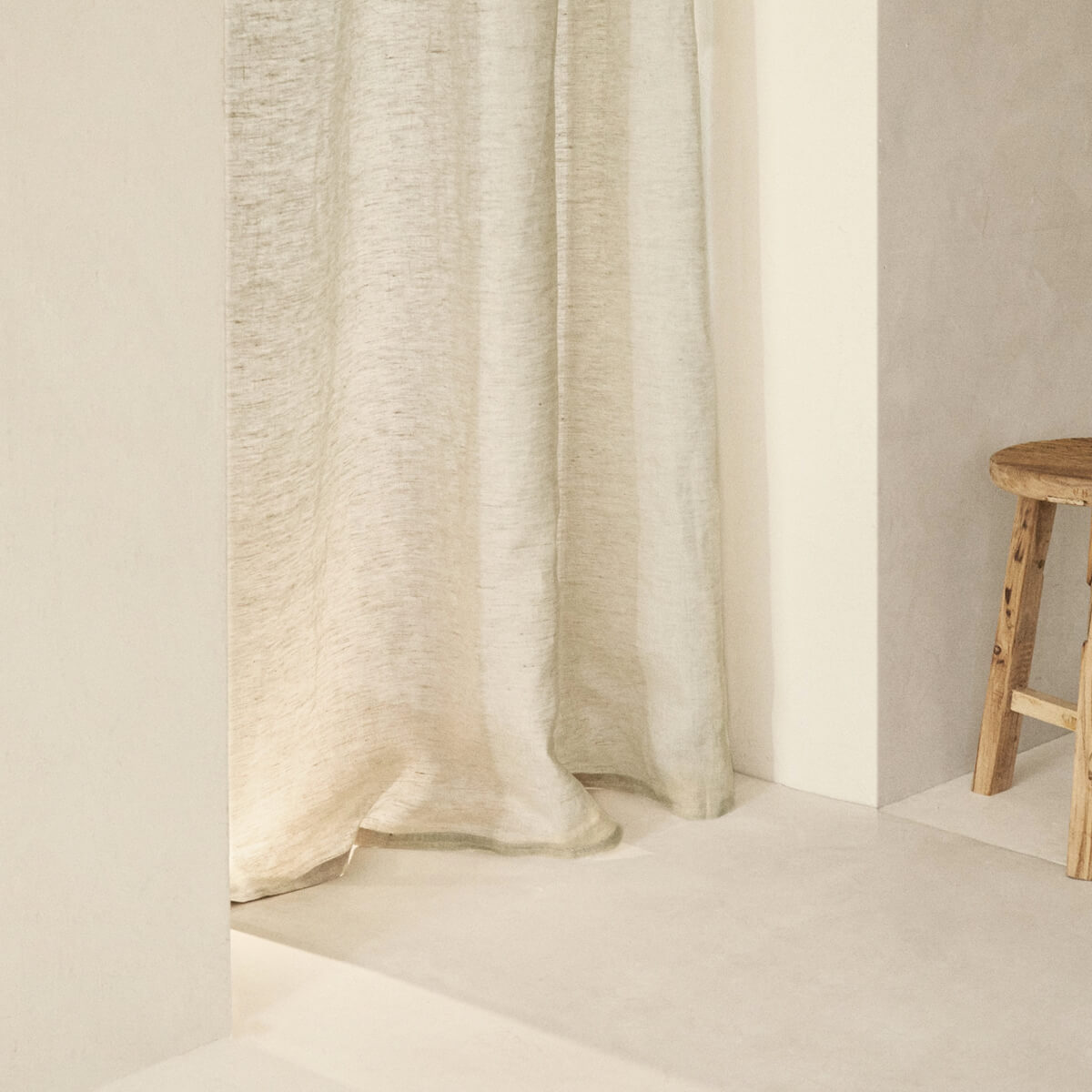 Washed Linen Curtain