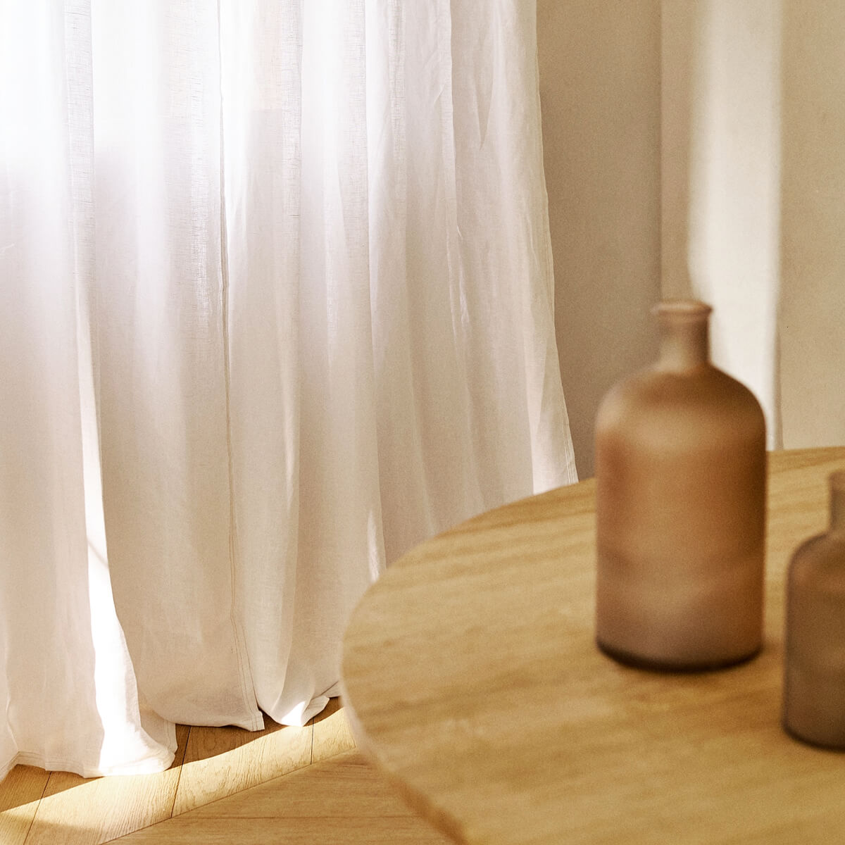 Washed Linen Curtain