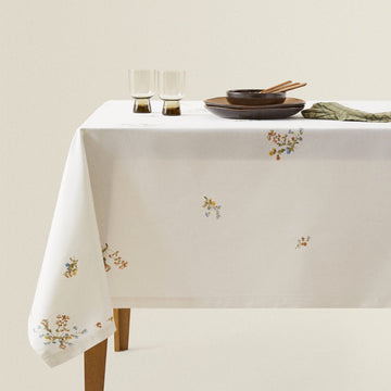 Mini Floral Tablecloth