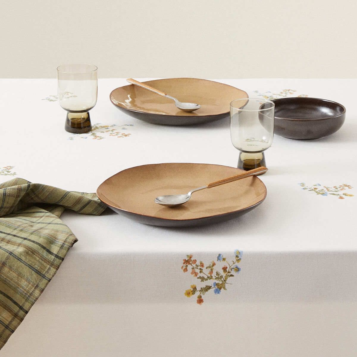 Mini Floral Tablecloth