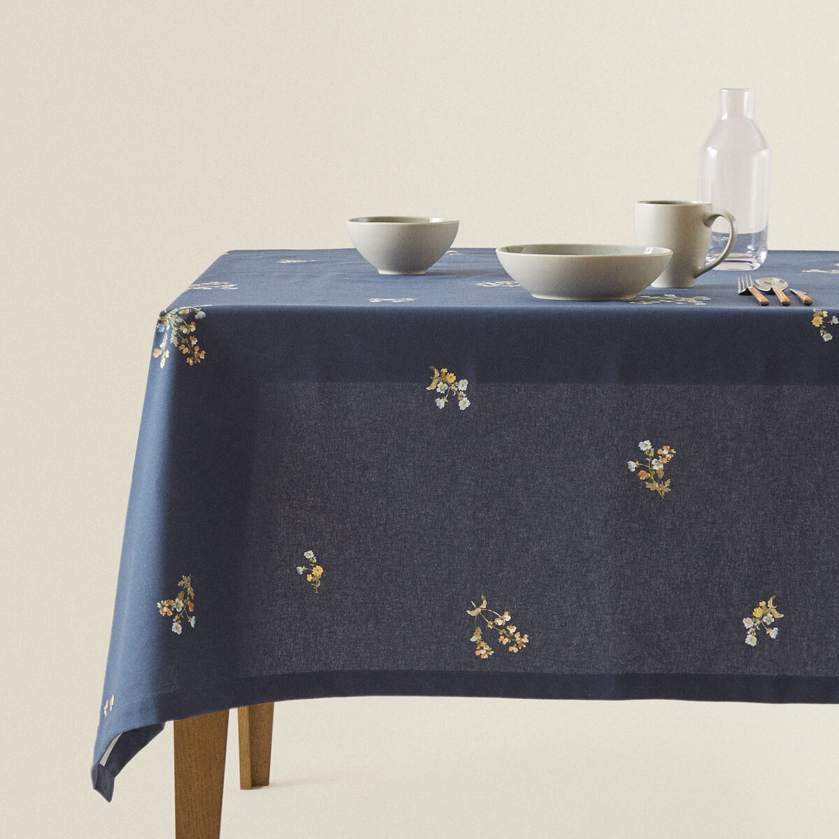 Mini Floral Tablecloth