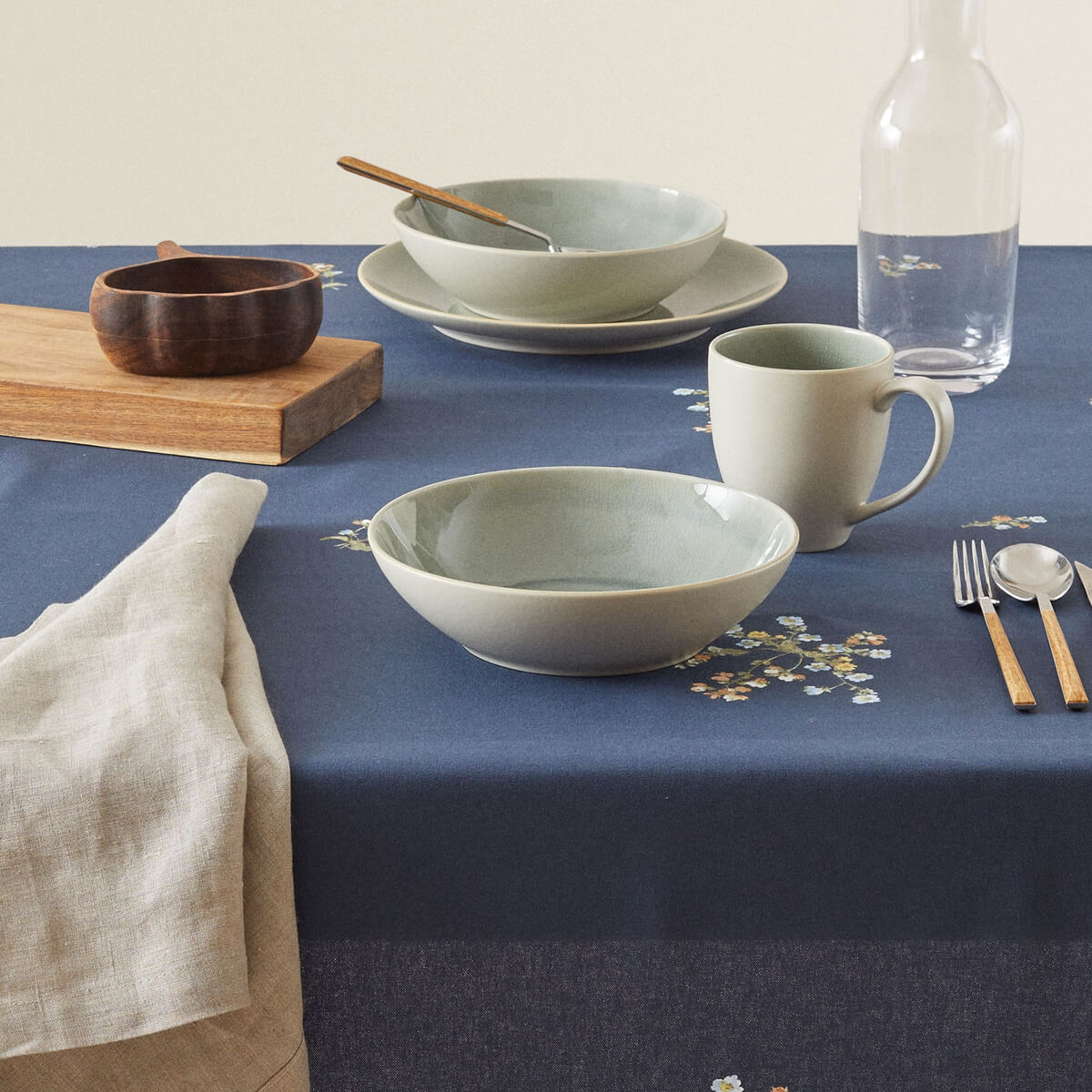 Mini Floral Tablecloth
