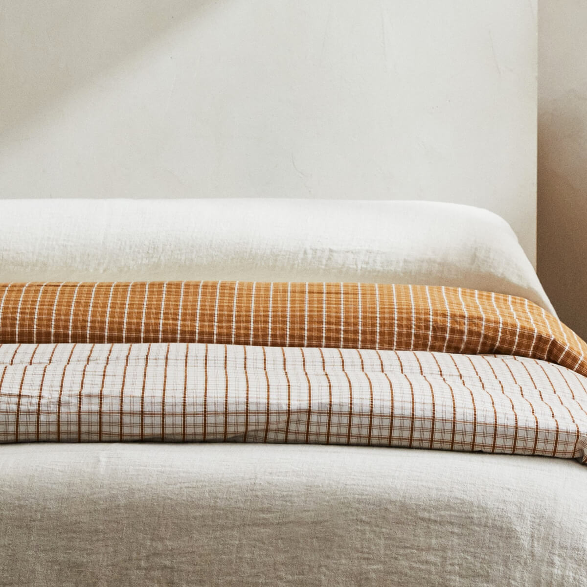Checked Duvet Cover