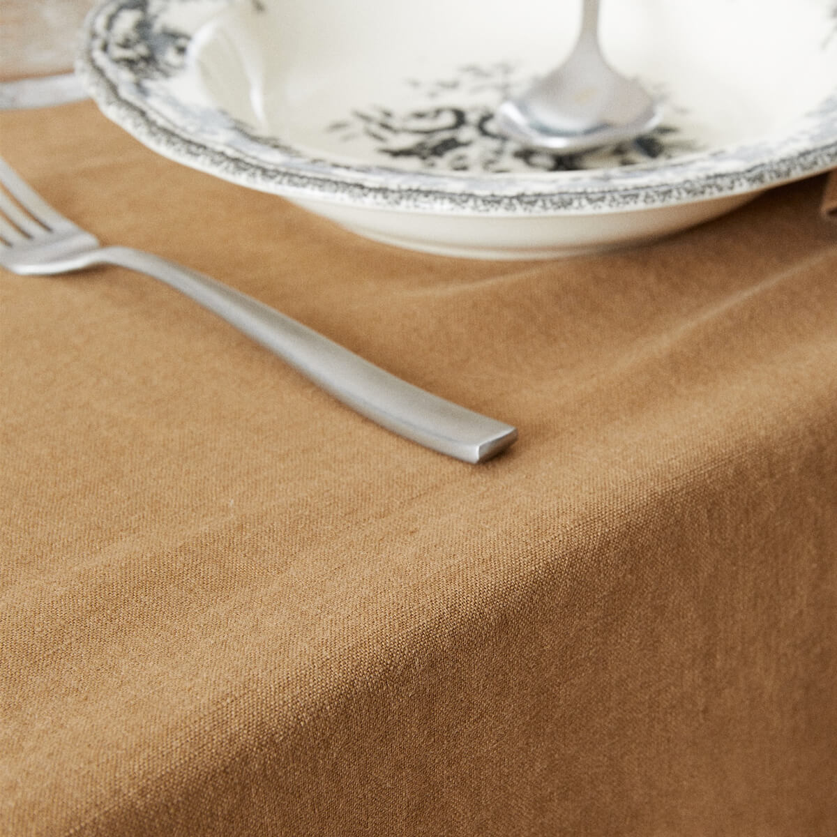Vintage Linen Tablecloth