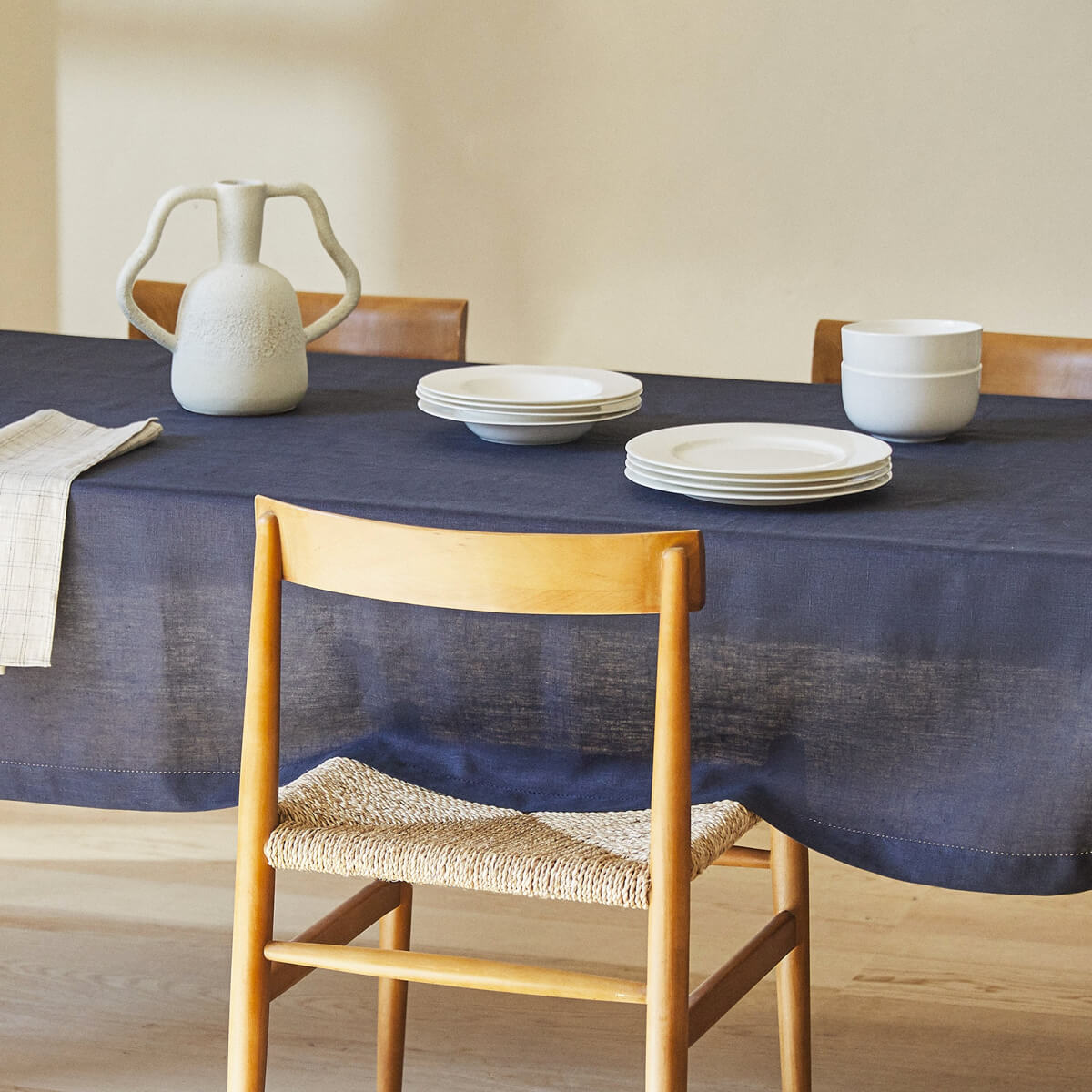 Vintage Linen Tablecloth