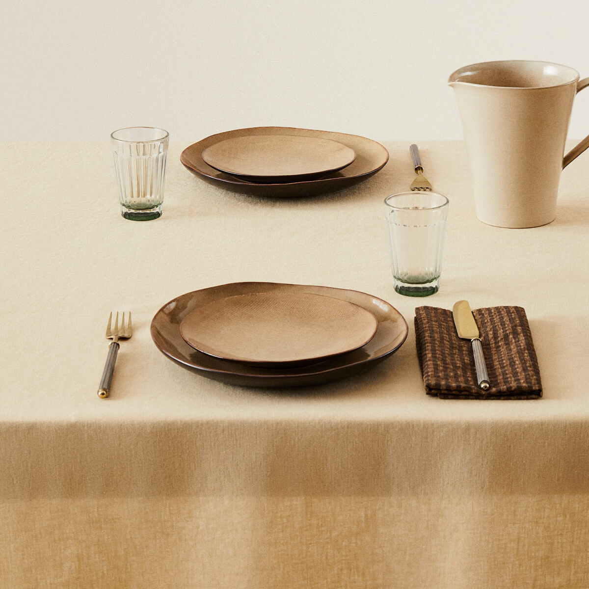 Vintage Linen Tablecloth