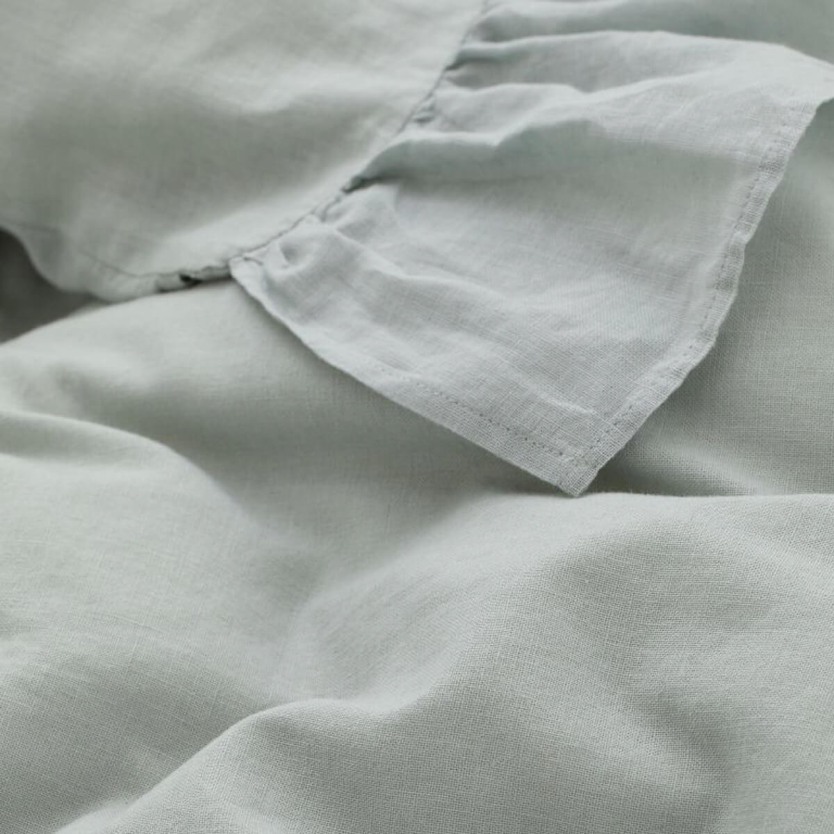 Flounced Duvet Cover Set