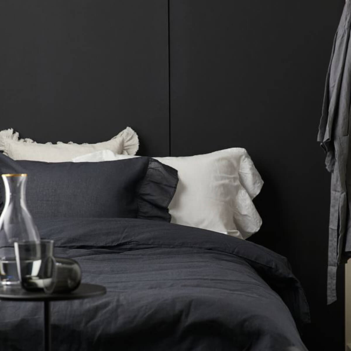 Flounced Duvet Cover Set