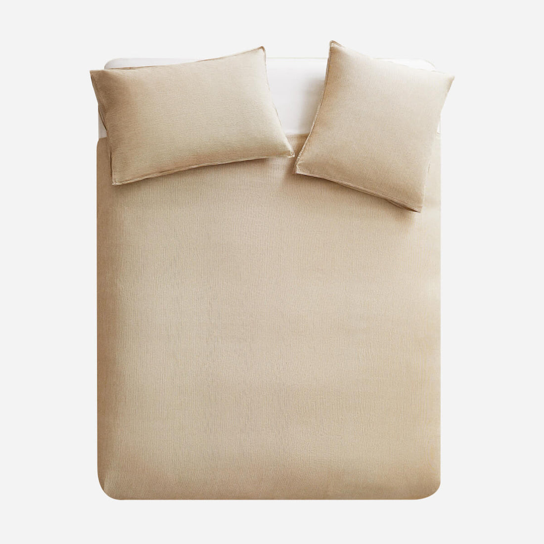 Washed Cotton Striped Cover Set