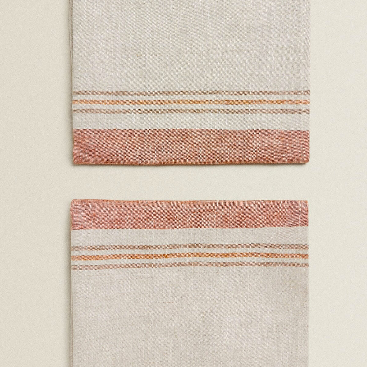 Striped Linen Napkins