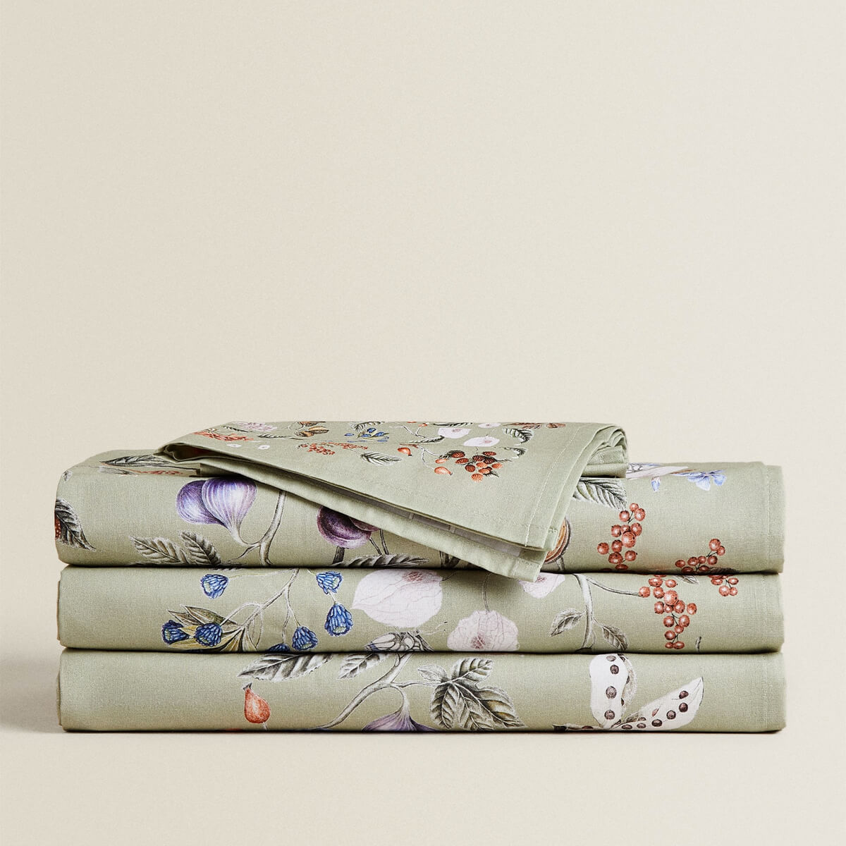 Floral Print Tablecloth