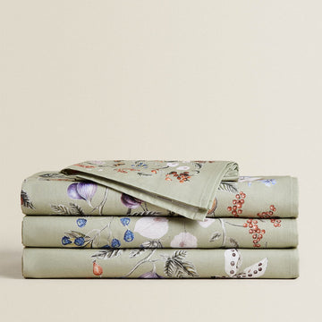Floral Print Tablecloth