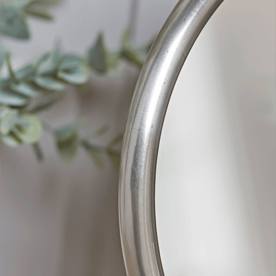 Silver Vanity Mirror