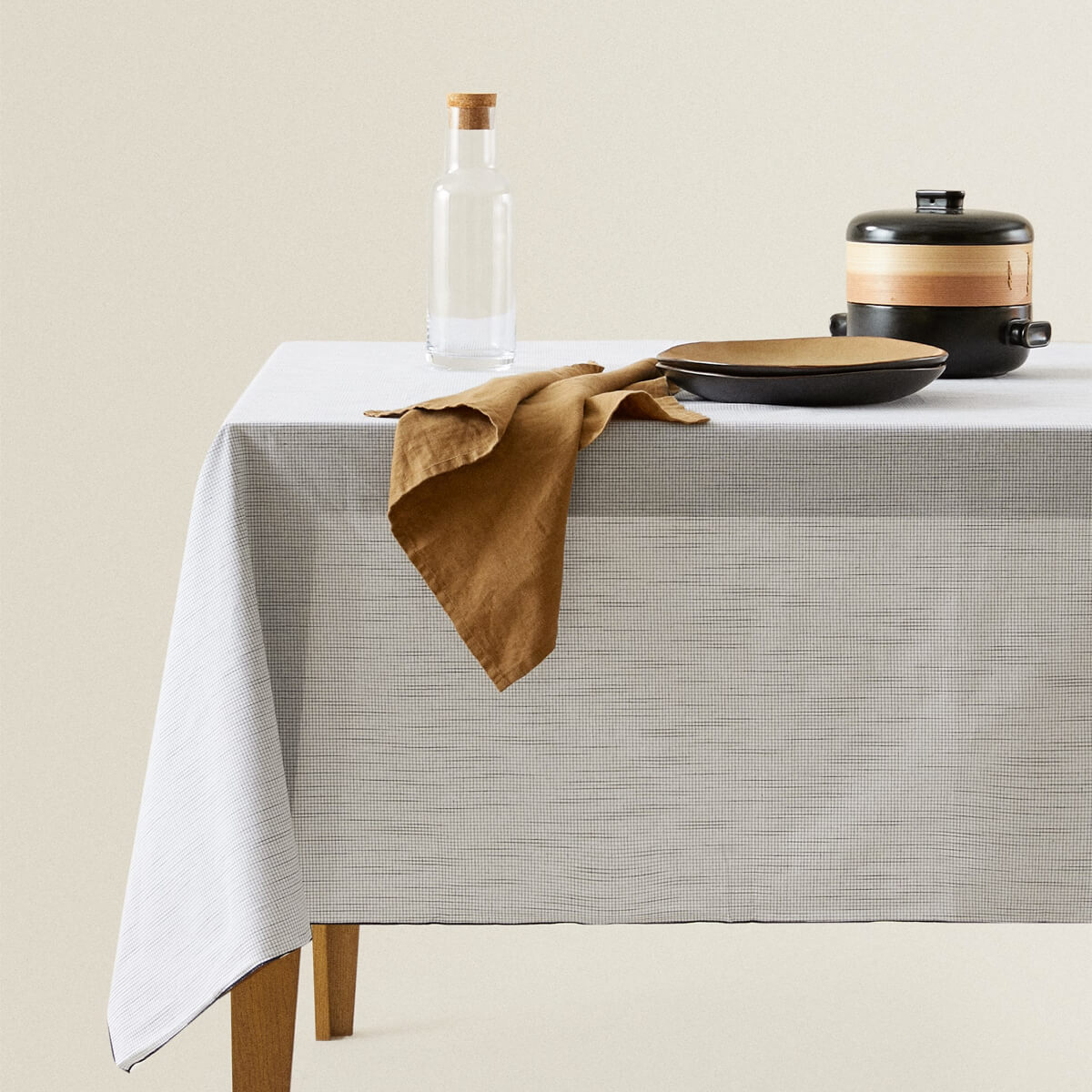 Mini Checked Tablecloth