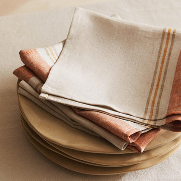 Striped Linen Napkins