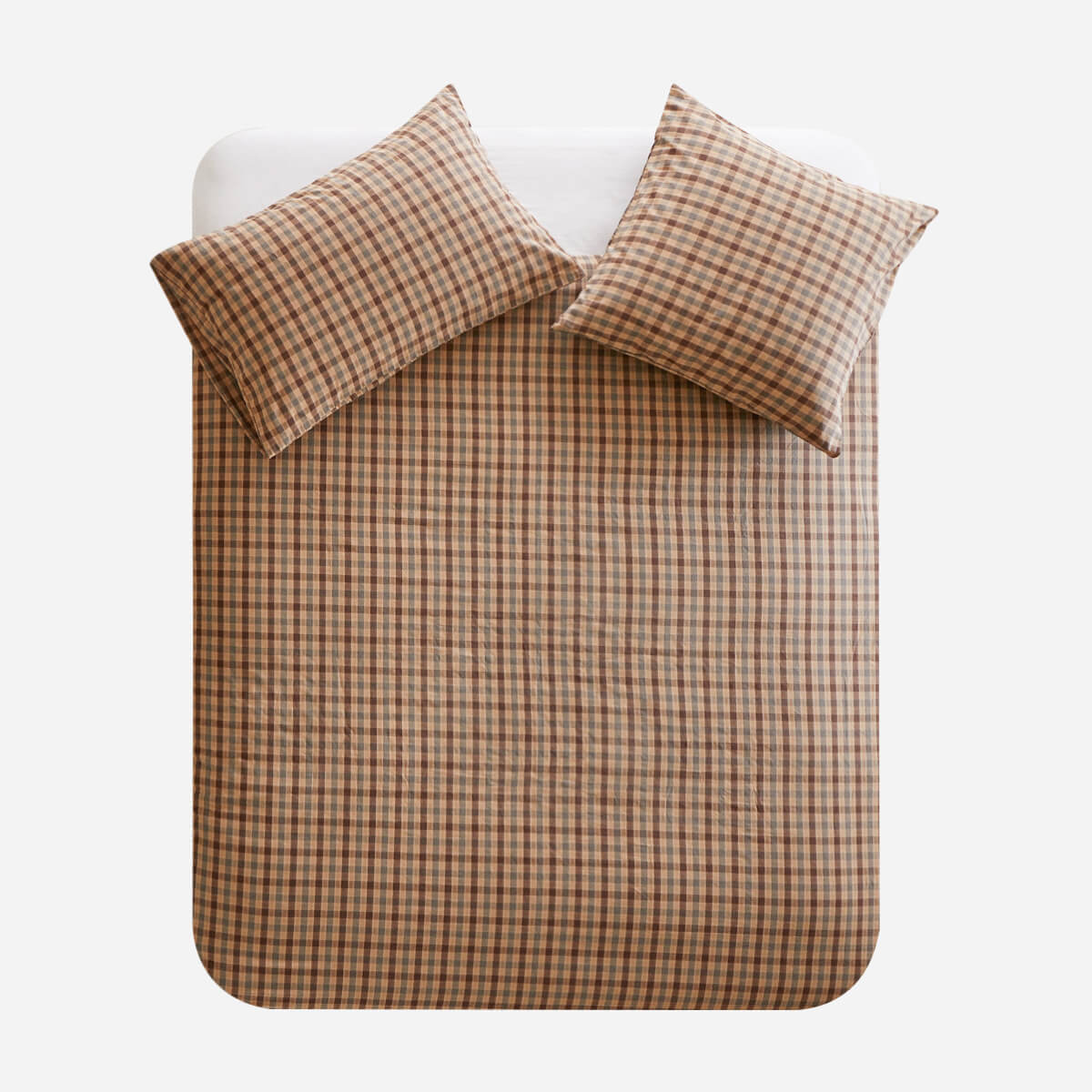 Check Duvet Cover Set